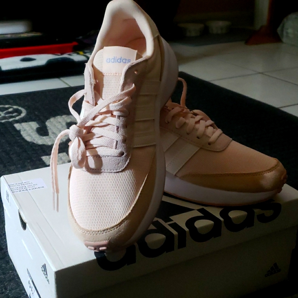 Pink Adidas Run 70's Size 6.5 US